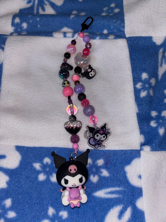Kuromi Bag Charm