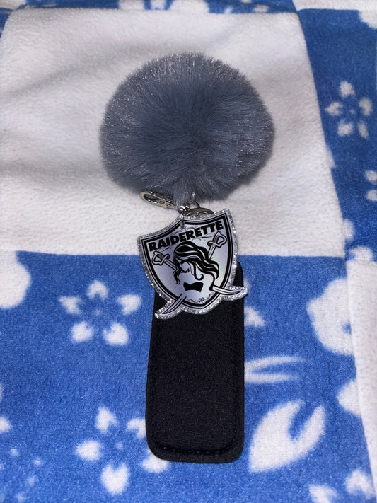 Black and White Chapstick Holder